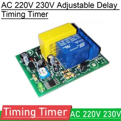 AC 220V Delay power-off relay module / Appointment switch / battery car charging timing Timer off anti-overcharge protection