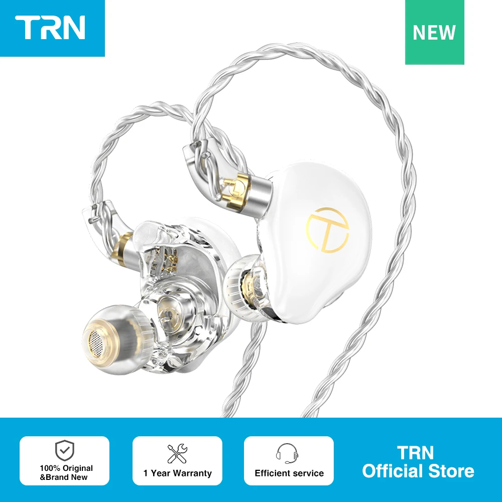 

TRN ST7 Bass 2DD+5BA Hybrid Wired Earphones Earbud HIFI Sport Noise Cancelling Headsets For TRN Conch