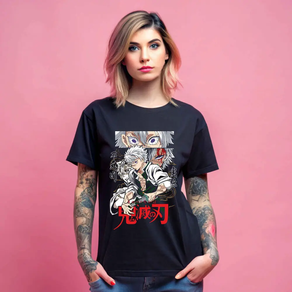 Sanemi Shinazugawa T-shirt wind hashira Demon Slayer Horror anime Gift shirt 310