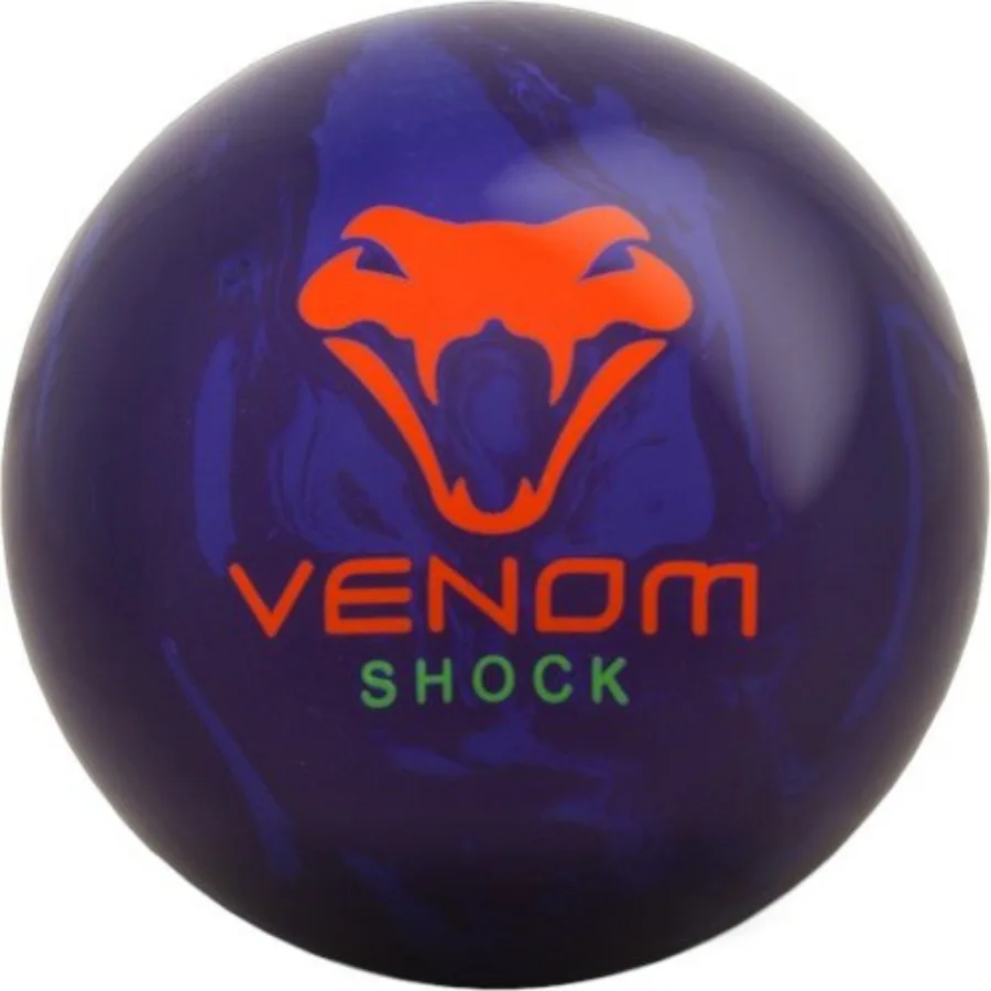 

Мяч для боулинга MOTIV Venom Shock для опытных игроков с улучшенной ручкой и точным контролем в конкурентоспособных настройках турнира