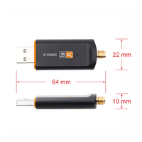 1200Mbps 5Ghz 2.4Ghz USB Wifi Adapter USB3.0 Dual Band Wi-fi With Antenna Dongle LAN Adaptor For Laptop Desktop