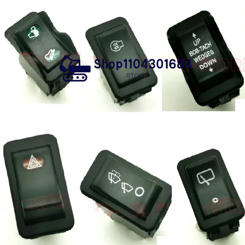 

7001709,6668815,6675999,ROCK SWITCH FOR BOBCAT 553 753 763 863 T630 T650 T750 T850 S530 S550 S570 S590 S595 S630 S650 S740 S75
