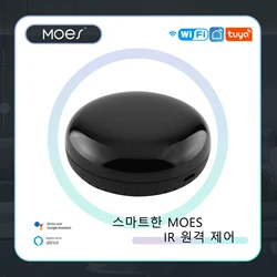 MOES Tuya WiFi IR Remote Control for Air Conditioner TV Smart Home Infrared Universal Remote Controller For Alexa Google Home
