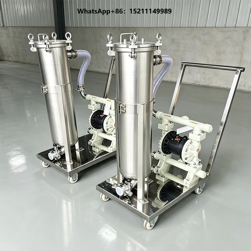 Complete Set Filtration System Filter Matched With Disperser and Filling Machine Whole Production Line