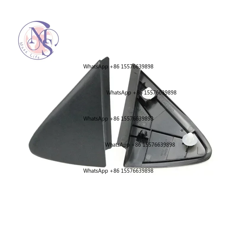 ZOCI-FOR-Rearview Mirror Triangle Trim Cover For Vios 2008-2013 601170D090 601180D090 Replacement Parts