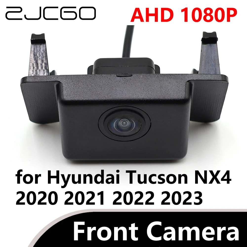 

ZJCGO AHD 1080P CVBS 480P 170° Car Parking LOGO Front View Camera waterproof for Hyundai Tucson NX4 2020 2021 2022 2023