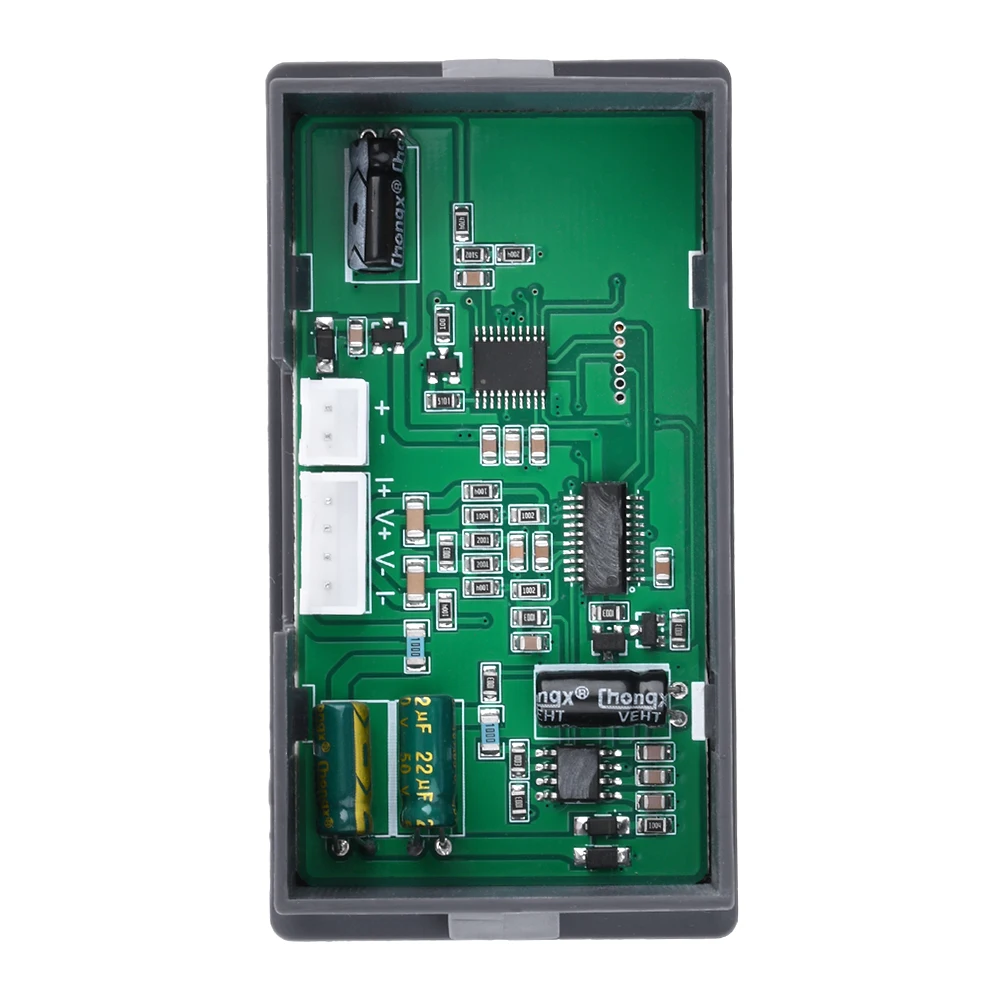 Probador de resistencia interna de voltaje, probador de alta precisión, ohmímetro, DC5V, retroiluminación ajustable, pantalla de voltaje ajustable