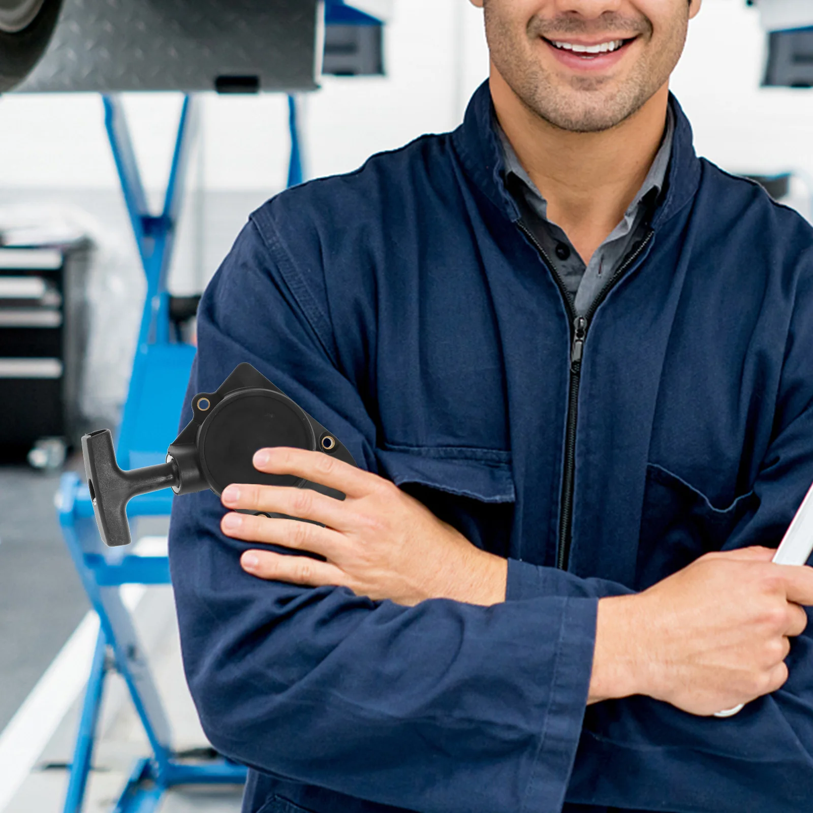 

Starter Assembly Puller Handle Durable Replacement Starter Tool Kit for Grass Trimmer Starting Parts Puller and Handle