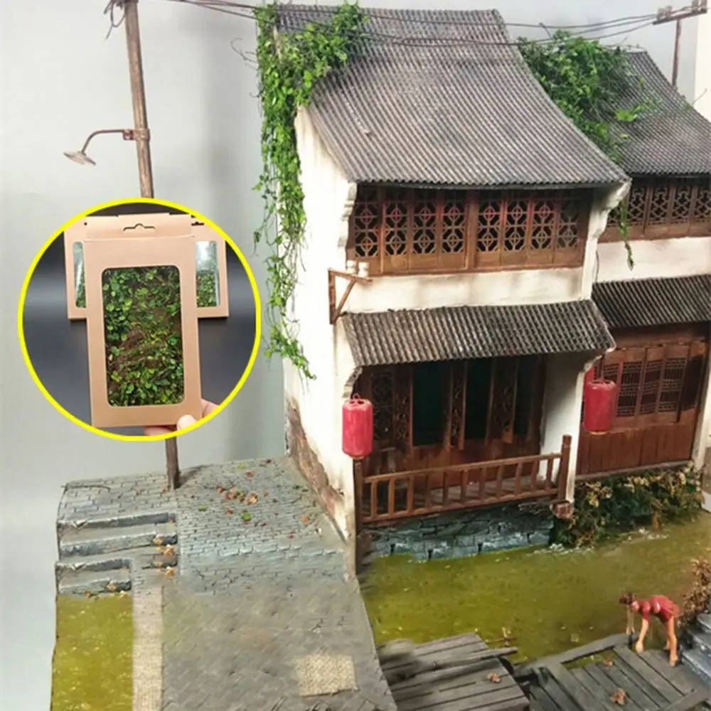 Realistic Miniature Vines Simulation Vine for DIY Mini Model Railroad Fairy Garden Architecture Scenery Landscape Layout