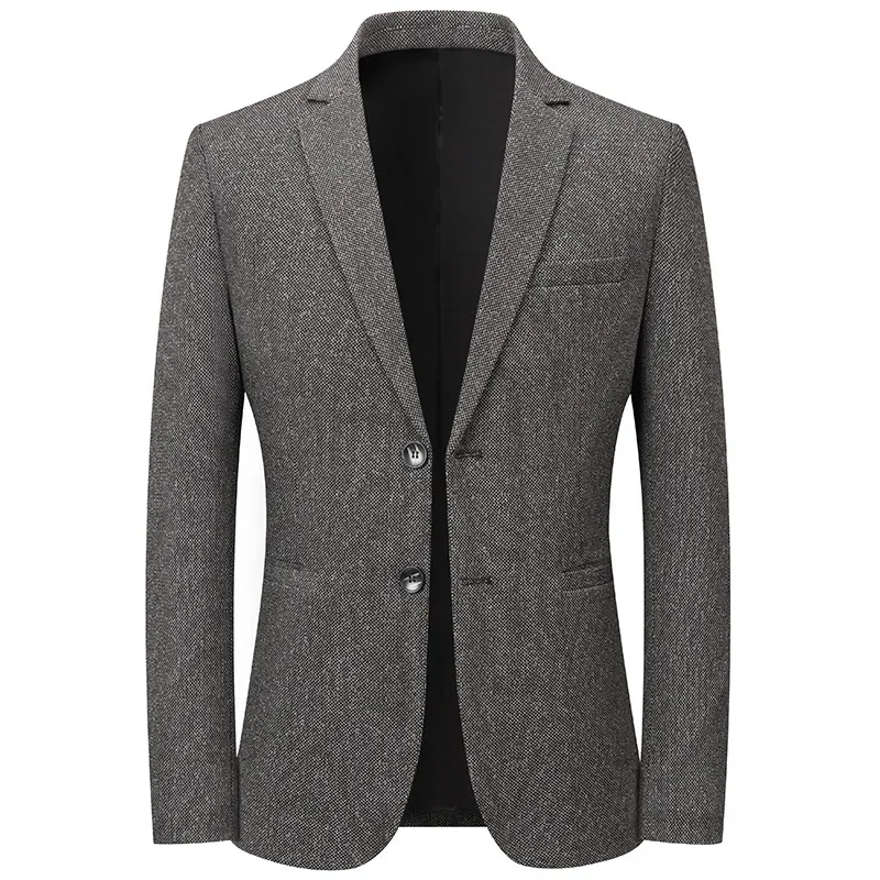 Man Solid Formal Wear Suits Coats New Spring Autumn Man Business Casual Blazers Jackets Quality Male Blazers Men's Clothing 4XL