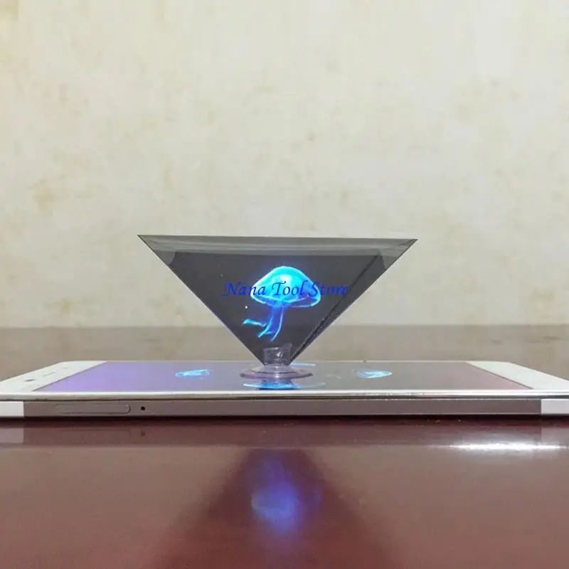 31GJ Hologramm Projektor Py-Ramid Mobile Smartphone Hologramm Display Ständer Projektor Universal