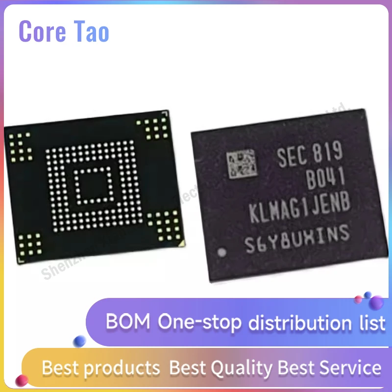 1pcs/lot KLMAG1JENB-B041 KLMAG1JENB 16G EMMC5.1 BGA153 Character library storage chip