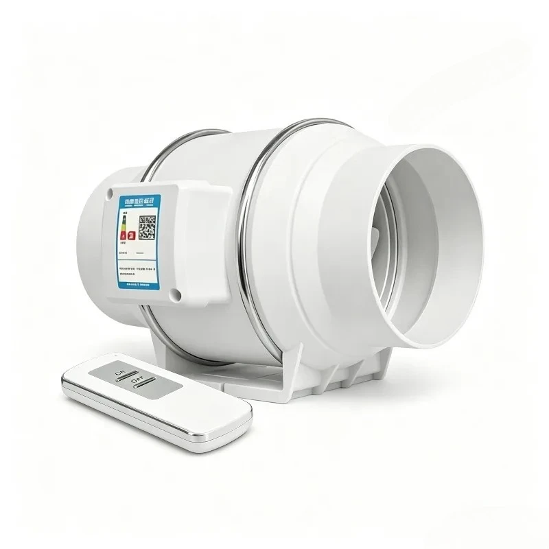 Ceiling Type Duct Extractor Low Noise, Household Toilet, Kitchen Ventilation, Ventilator, Indoor Air Circulation and Exhaust