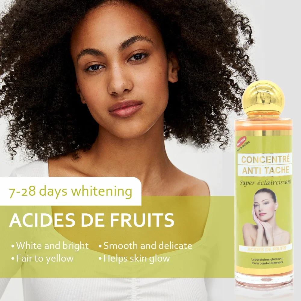 Fruit Acid Anti-Tache Serum Super Glowing Helps Restore Black Skin a Clearer More Radiant Even Complexion with Vitamine C Serum