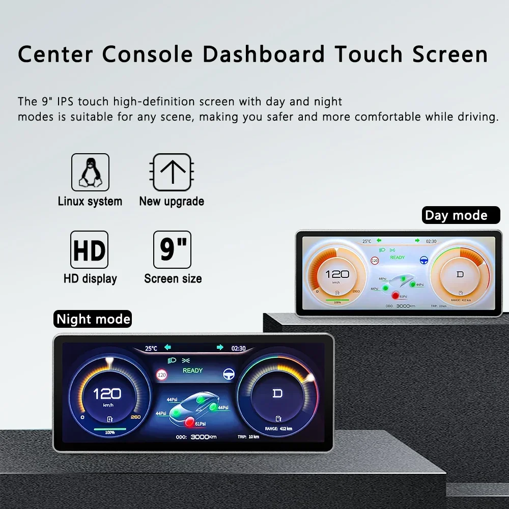 CATRONICS for 2023Tesla Aaccessories Model 3 Y Digital Dashboard Heads Up Display Carplay Android Auto for Tesla HUD Power Speed