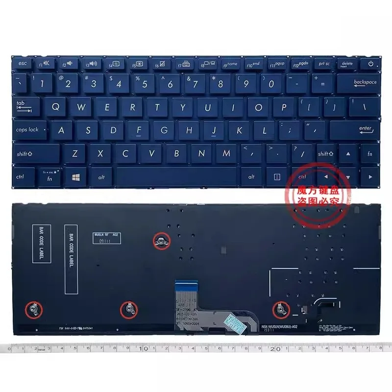 New US Keyboard Backlight for ASUS Deluxe14 13 UX333 UX334 U2 U3300 U3300F U3300FN U3600F