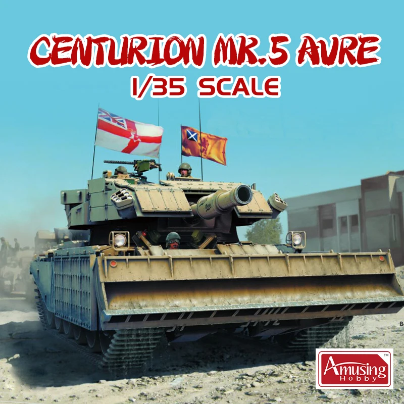 

Комплект масштабной модели танка Amusing Hobby 35A035 1/35 Centurion MK.5 AVRE