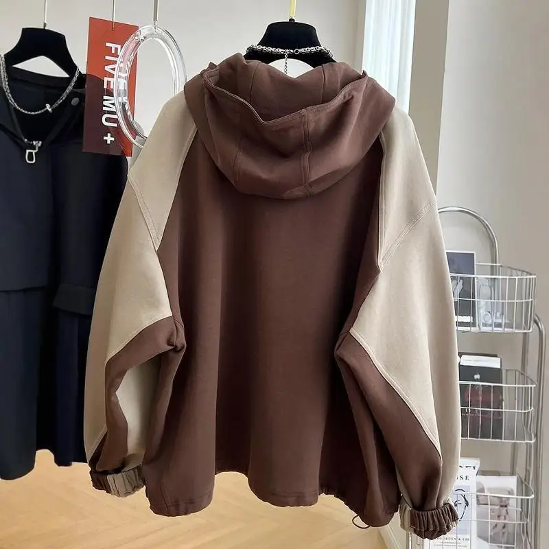 

Хлопковые толстовки с капюшоном, женские потертые толстовки, свитшоты, женские новые толстовки с женской графикой, большие размеры