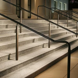 Lighted Stair Handrail Integrated Outdoor Balustrade Integrated LED Lighting Handrail lihgt lights for balcony railing