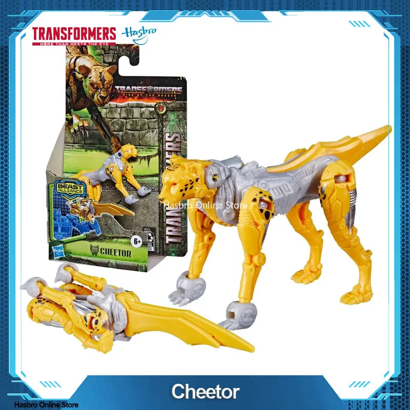 Hasbro Transformers Movie 7 Rise of the Beasts Battle Master Cheetor Transformation 6 Series F4599