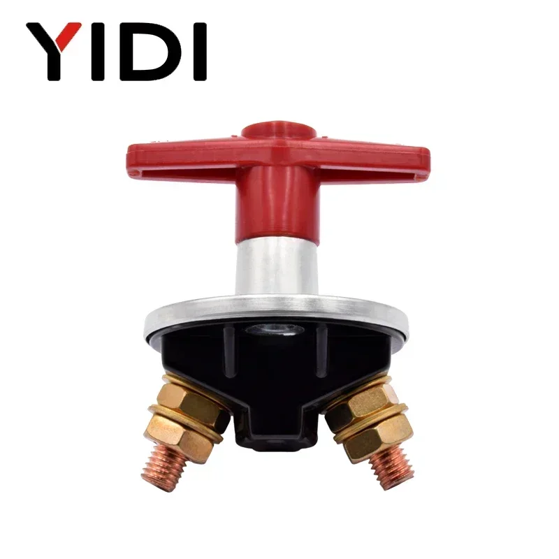 300A Truck Car Battery Power Switch, Fixed Key Disconnect Isolator Circuit Breaker Main Switch Master Cut Off Kill Switch Key