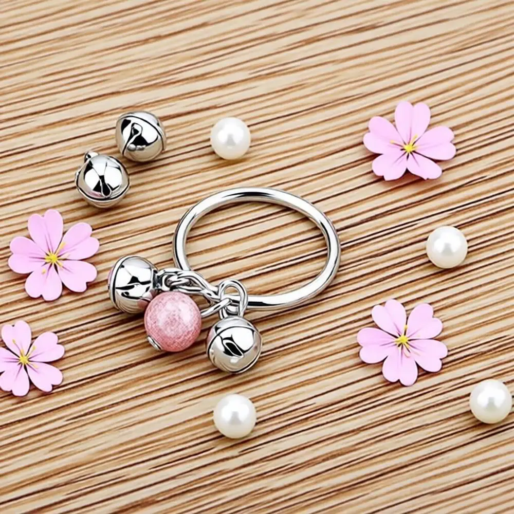 Delicate 925 Sterling Silver Pink Strawberry Quartz Bell Open Adjustable Rings For Women Anniversary Party Fashion Jewelry Gifts