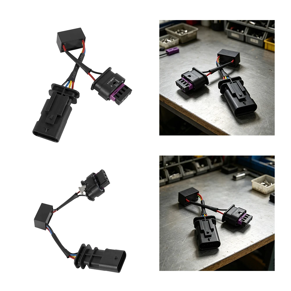 For Jeep For Wrangler For JL 2018-2023 2020-2023 for z LKR OE Differential Lock Sensor Harness Direct Fit ABS Black