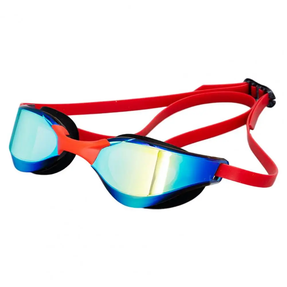 Lunettes de natation anti-buée portables, non ald, haute transmission, visuel clair pour les sports nautiques