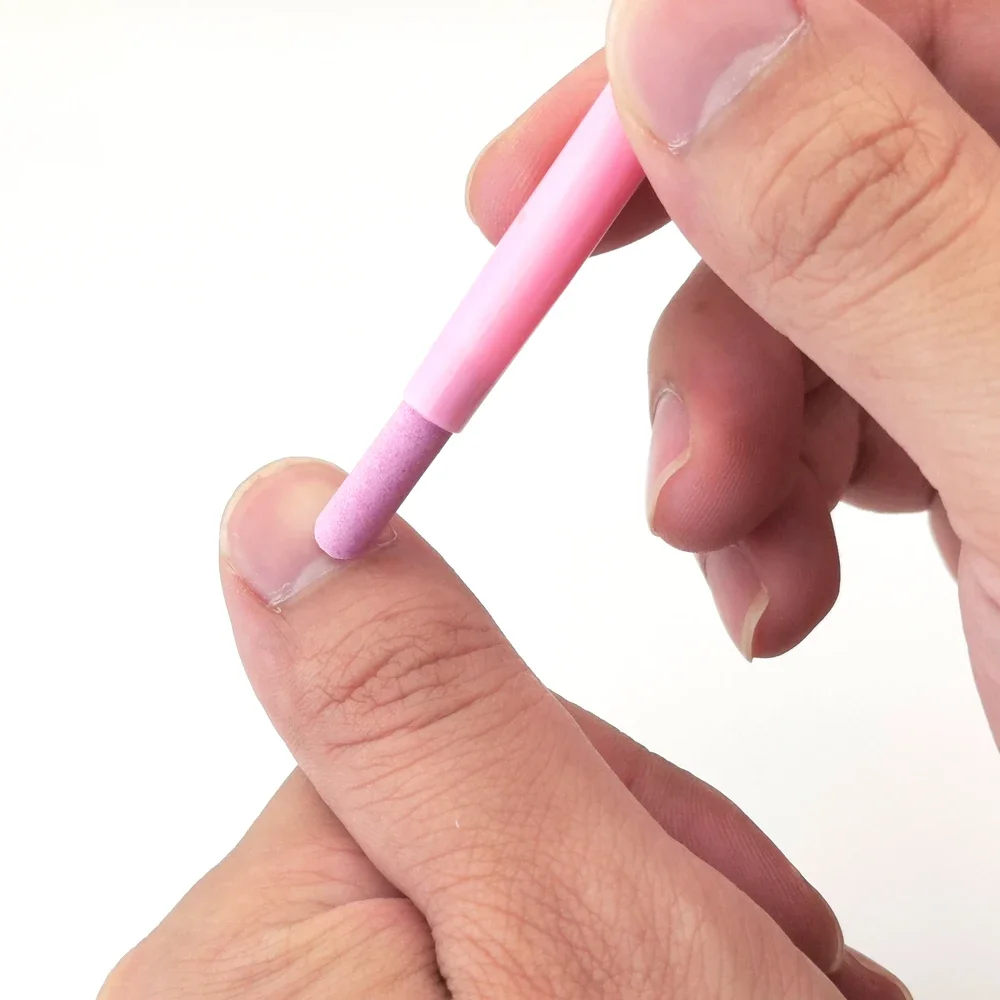 5개/세트 네일 아트 쿼츠 그라인딩 펜 큐티클 제거용 죽은 피부 제거 UV 젤 폴리쉬 네일 파일 DIY 매니큐어 페디큐어 케어 도구