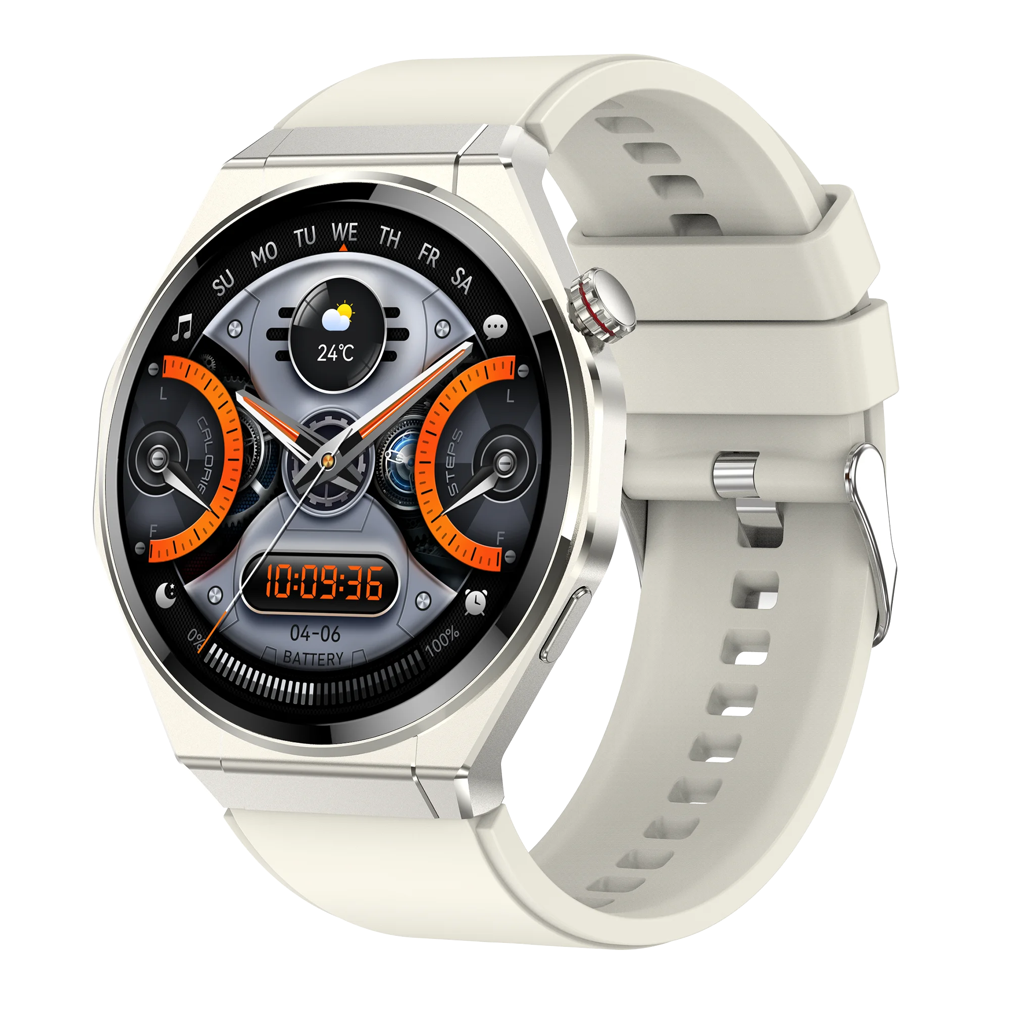 HK5 Support Blood Pressure Blood Oxygen Sedentary Reminder Mileage Sleep Fashion Smartwatch Men Women Health Smart Watch