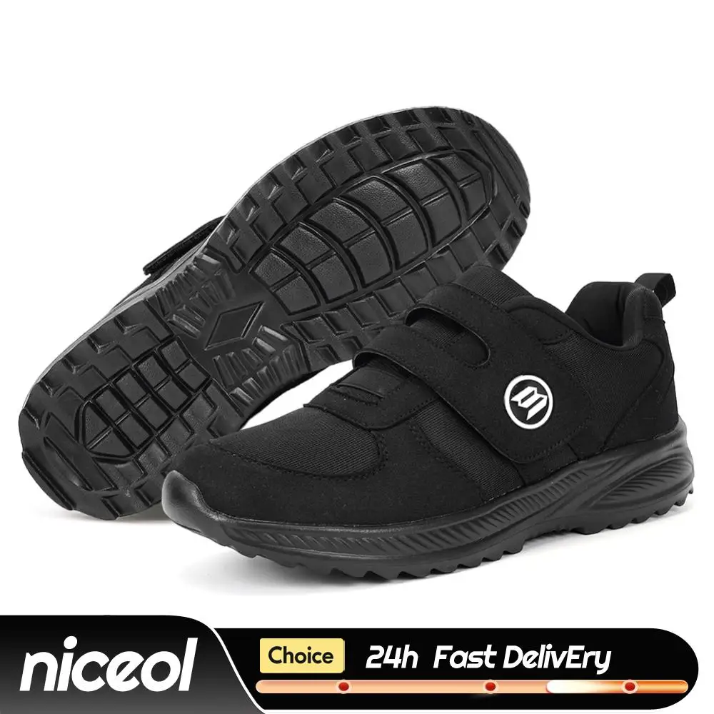 

Diabetic Shoes Wide Walking Shoes with Adjustable Closure Lightweight Edema Sneakers Non-Slip for Plantar Fasciitis