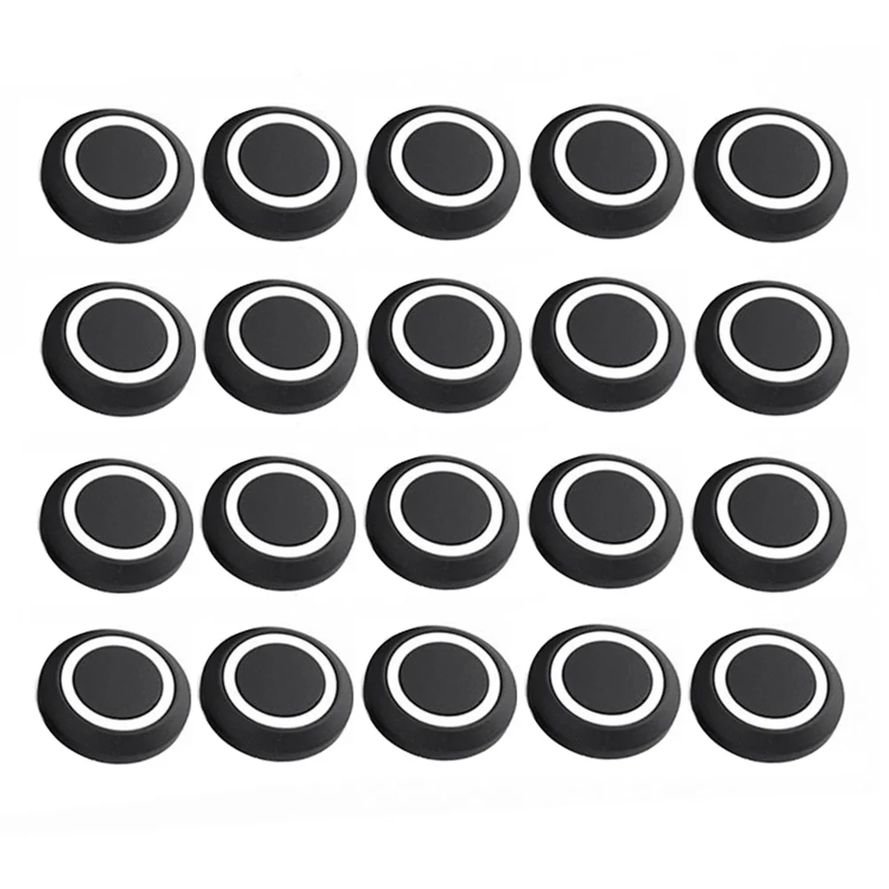 

20Pcs Round Bumper Anti Collision Devices Flexible Silicone Car Protective Decals No Residue Adhesive Auto Accessories Supplies
