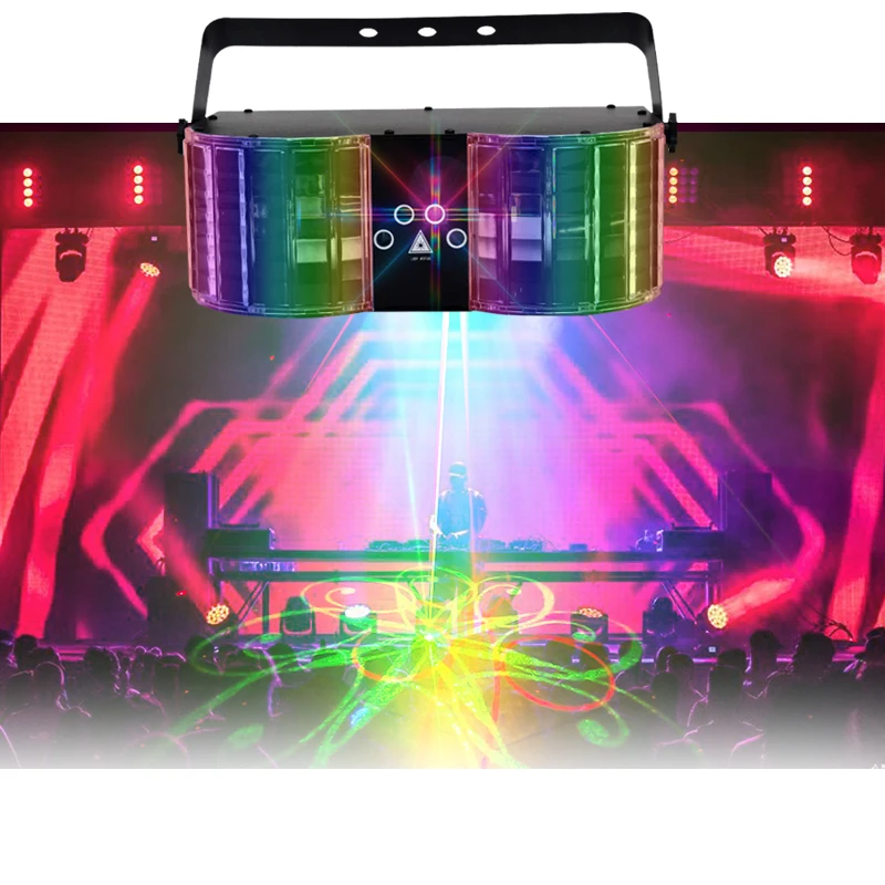 

LED Butterfly King LED Laser Beam Projector Club Light Acclarent Illumination Lazer Lights Moving Discos Lights for Nightclub