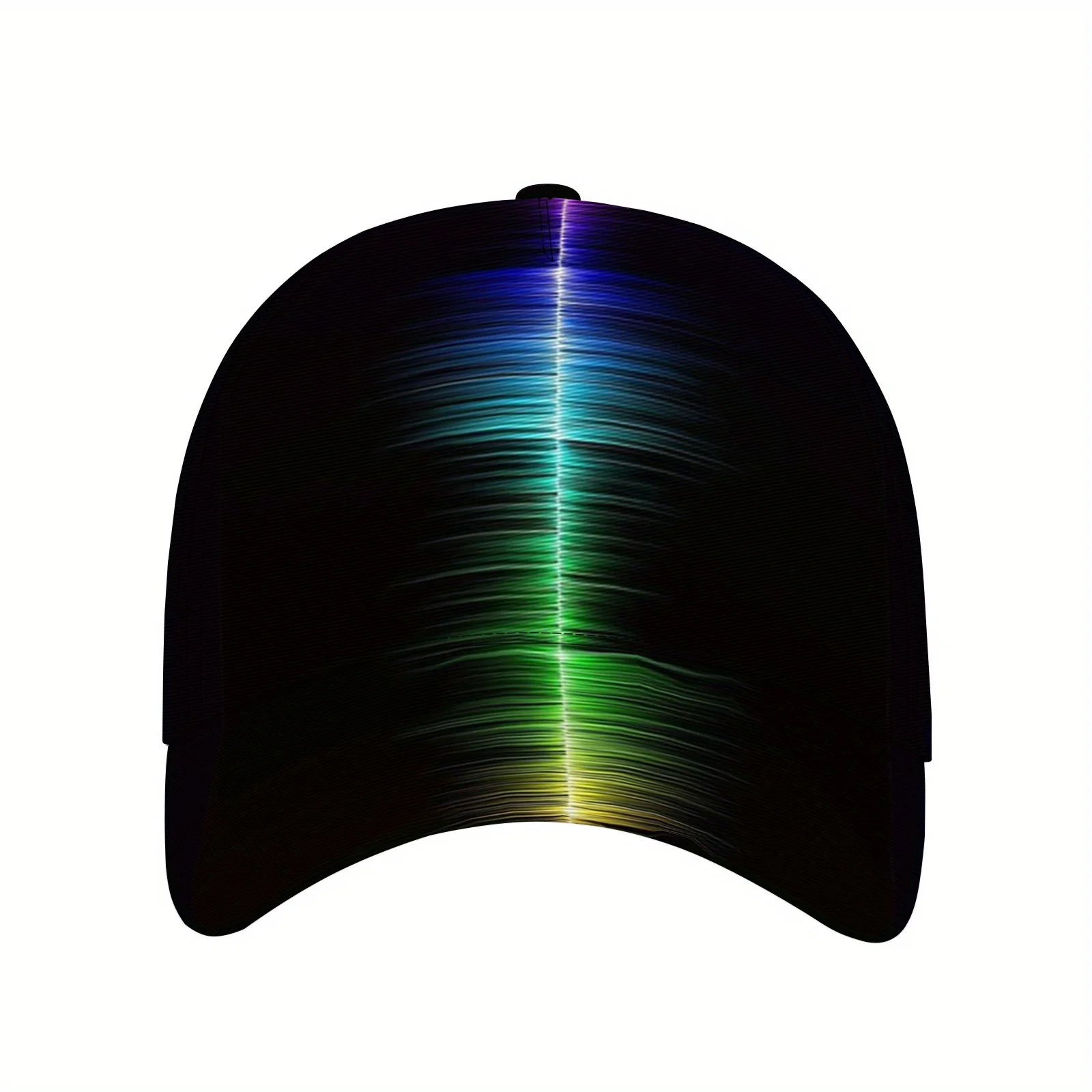 Simple Lines Baseball Cap Adjustable Flat Top Design Ideal for Both Genders, Perfect for Running Outdoor Activities Casual Wear