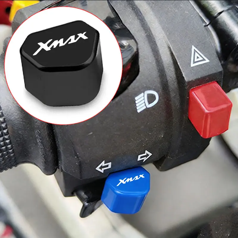 

Motorcycle Switch Button Turn Signal Switch Key Cap Accessories For Yamaha X-MAX 300 XMAX 300 XMAX 250 125 400