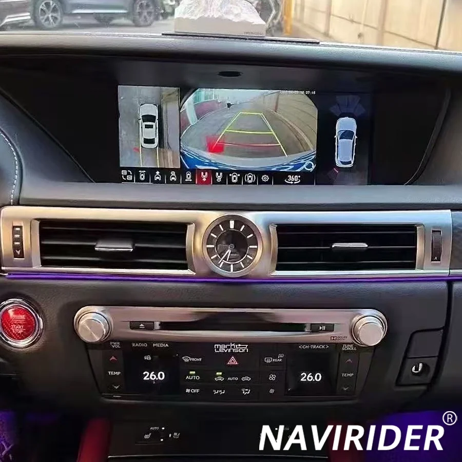 

Автомагнитола GS350 Android 15 Qualcomm для LEXUS GS450H GS400 RHD 2013-2019 с CarPlay, GPS-навигацией и мультимедийным видеоплеером