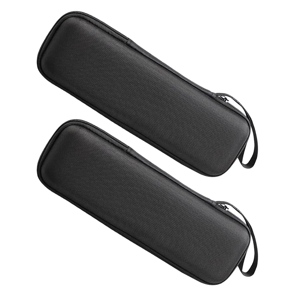 

2 pcs Microphone EVA Storage Bag Shockproof Zipper Case for Wireless Condenser Travel Studio Accessories Holder ganizer Mic
