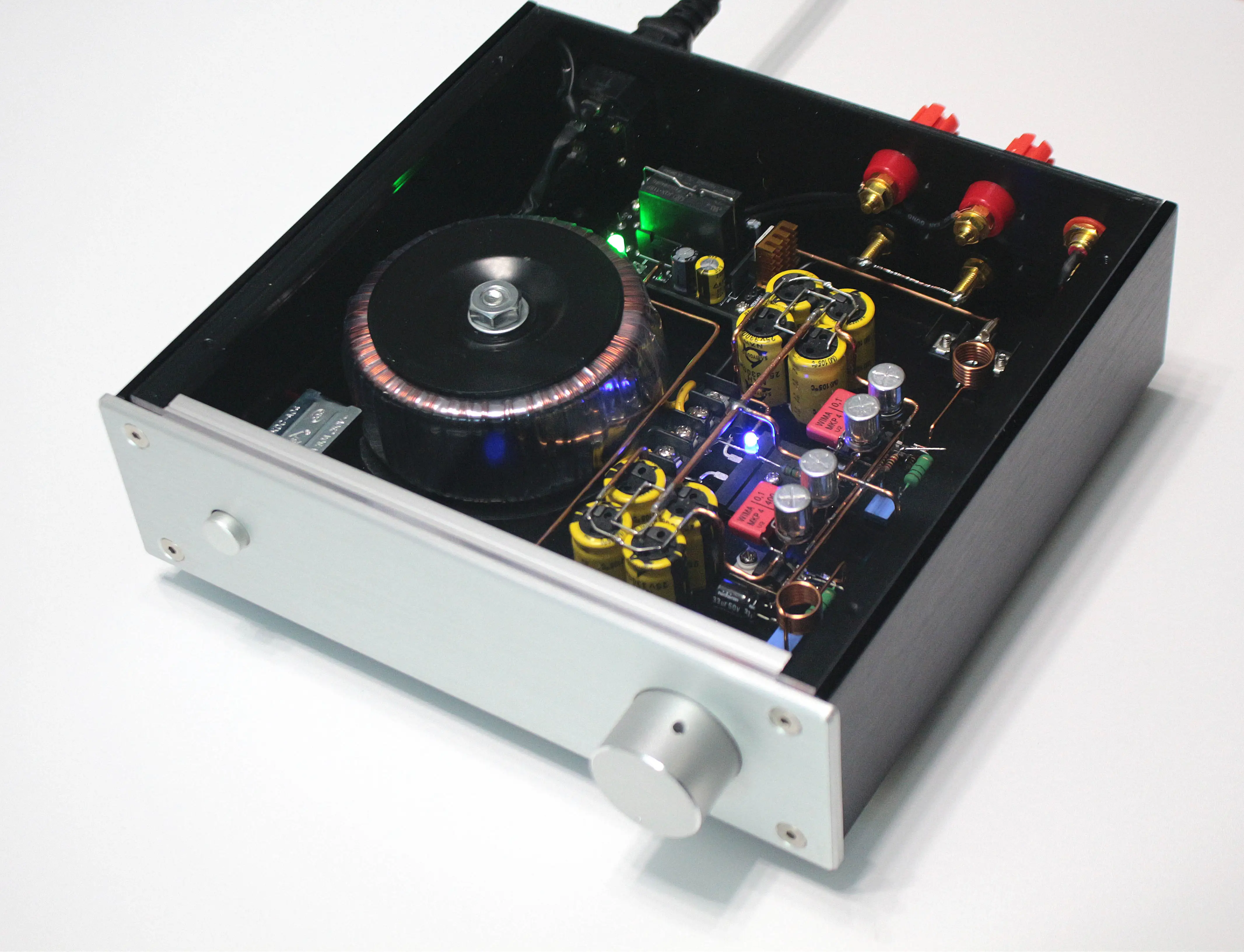 LM1875 Shed Power  Pure Back Stage Power Finished Machine HiFi  Desktop Amplifier