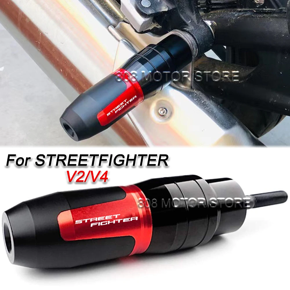 

For Streetfighter v2 v4 Motorcycle CNC Accessoires Falling protection Exhaust Slider Crash