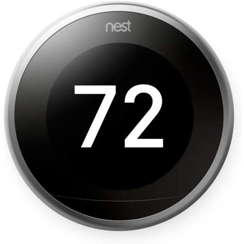 Nest Learning Thermostat - 3rd Generation - Thermostat - Pro Version - Works With Alexa