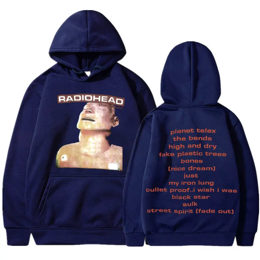 Vintage Rock Band Radiohead Hoodie Hip Hop Alles Musik Album Drucken Sweatshirt Harajuku Streetwear Oversize Hoodies Teens – Detail 4