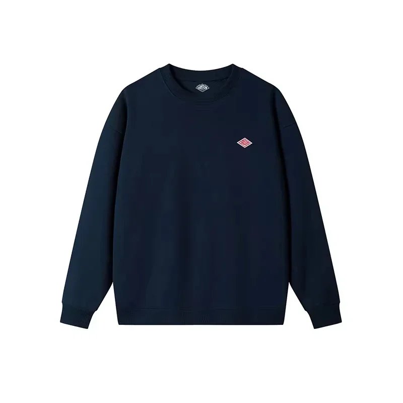 2026 Exported to Japan Autumn Thin Sweatshirt Men/Women Same Embroidery Brand Cotton O-Neck Long Sleeve Loose Tracksuit Tops