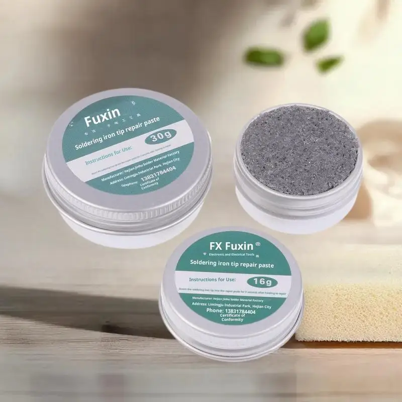 منعش ذو طرف حديد لحام سهل الاستخدام ومنشط تينر مع كريم لحام القصدير غير اللاصق