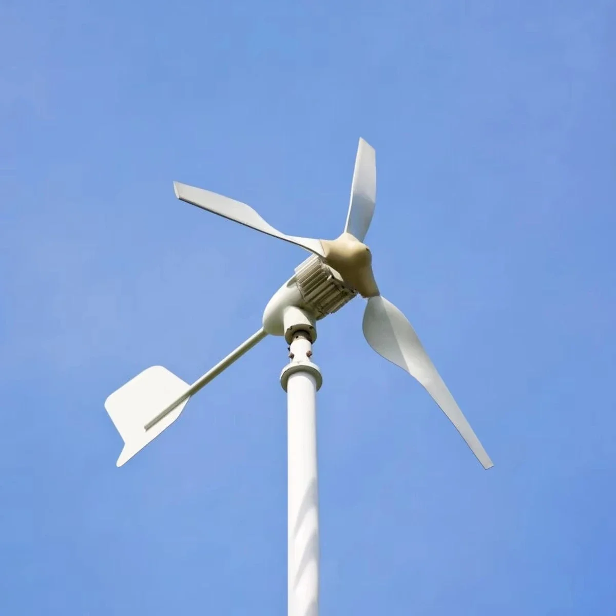Elege 1KW 2KW 3KW 5KW 24v 48v Horizontal Axis Wind Mill Turbine Free Energy Eolie Power Generator System Complete Kit