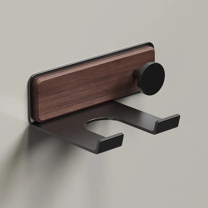 

Bathroom Hair Dryer Holder Punch-free Bracket Wall-mounted Hair Dryer Rack Bathroom Storage Organizer Bathroom Shlef