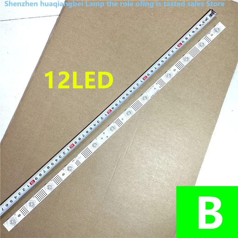 Imagem -04 - Tira de Luz de Fundo Led para Novo 32s615 L32s6fs Lvw320neal 32hr330m12a0 v3 4c-lb3212-hr01j 32p6 32p6h For11led 12led 13led 6v 588 mm