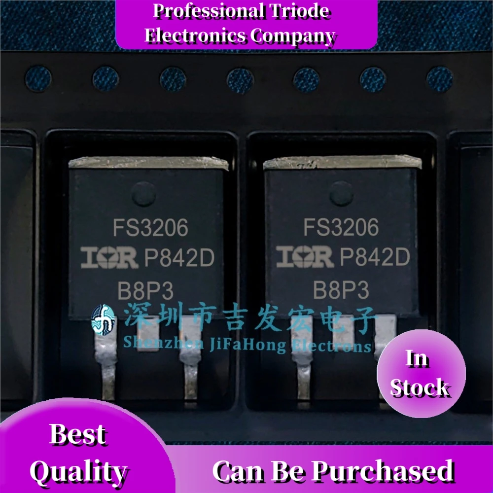 Transistor IRFS3206 TO-263 60V 210A: Evaluación Profesional y Uso Práctico en Proyectos de Electrónica de Potencia