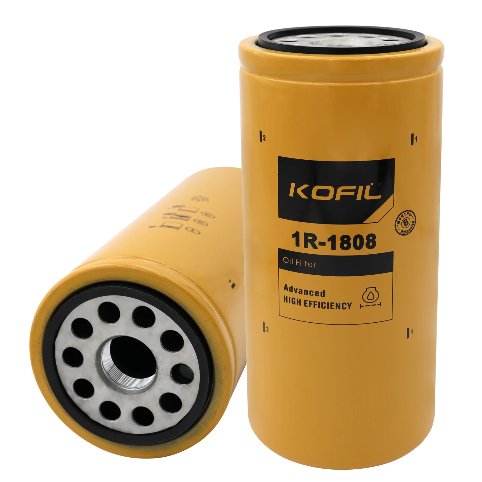 

1R1808 Масляный фильтр для экскаватора Caterpillar 3406B 3408 3412C 3412 3306B Замена 1R-1808 275-2604 1R-0716 1W-2660 249-2347 LF691A