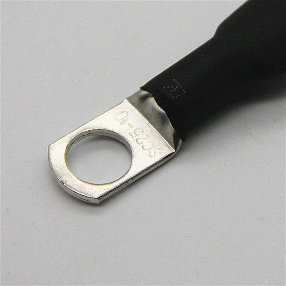 140PCS Copper Tube Terminal Kit Tin Plated Crimp Ring Lug With Heat Shrink For Marine Battery Wire Cable Connector Set