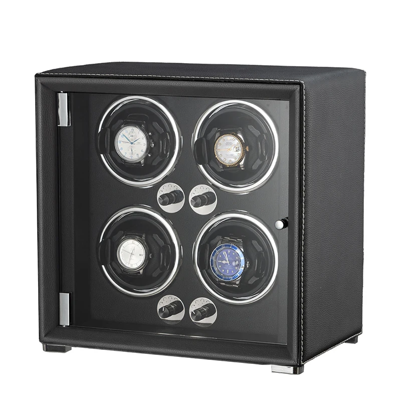 FLZX Leder Uhr Wickler Box Mechanische Uhr Automatische Wicklung Gerät Haushalt Multi Slot Shaker männer Uhren Lagerung Display Box 10